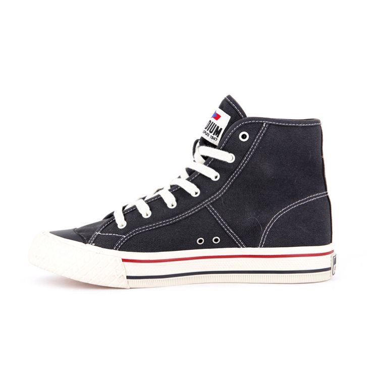 Palladium Palla Louvel High Tops Sneakers Heren Zwart | NL 83FVMTG